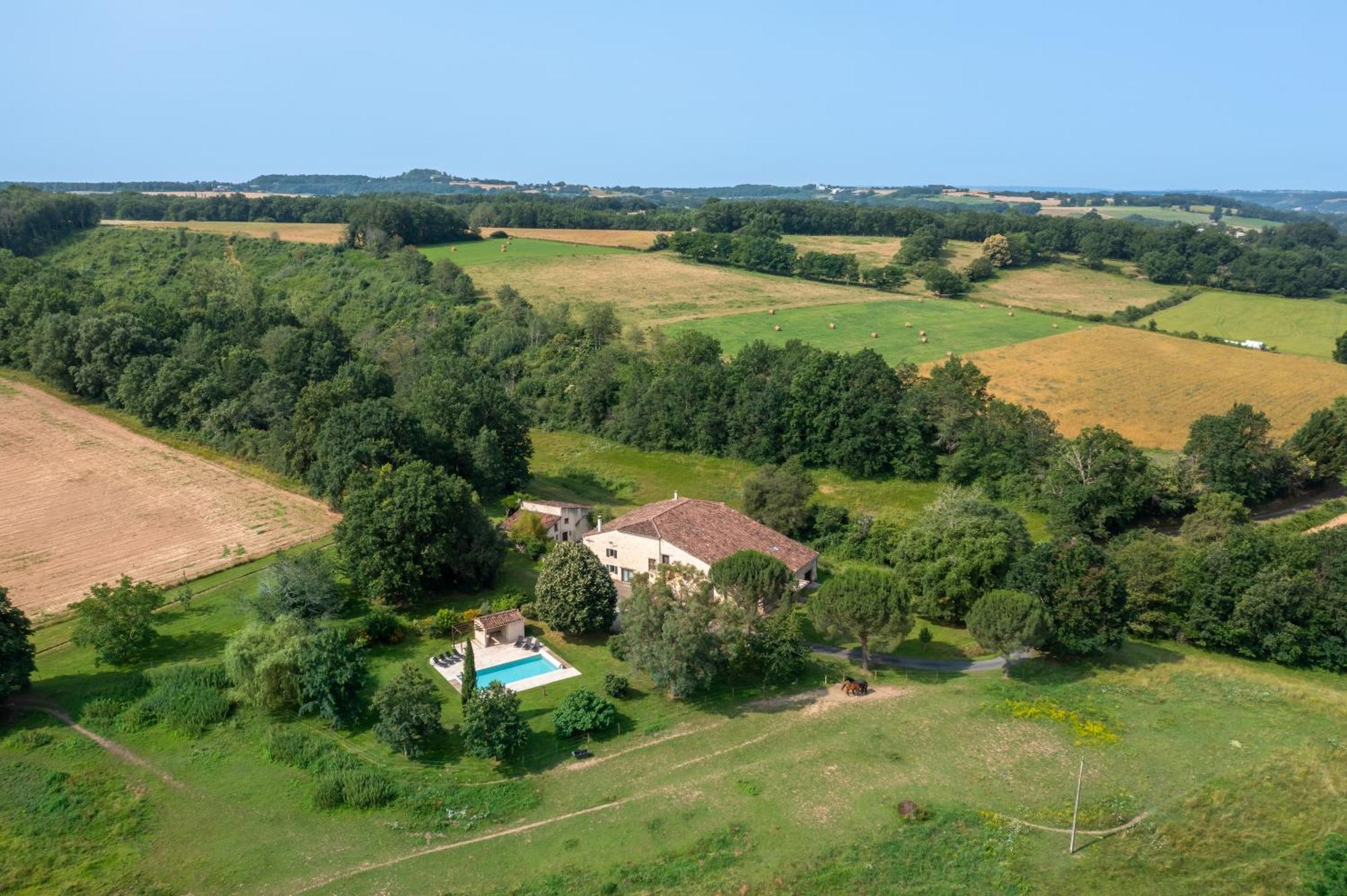 Domaine De Cimelia Villa Fauch Bagian luar foto